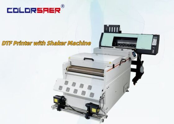 60cm DTF Printer with Platform Heating and White Ink Circulation for PET Film Printing