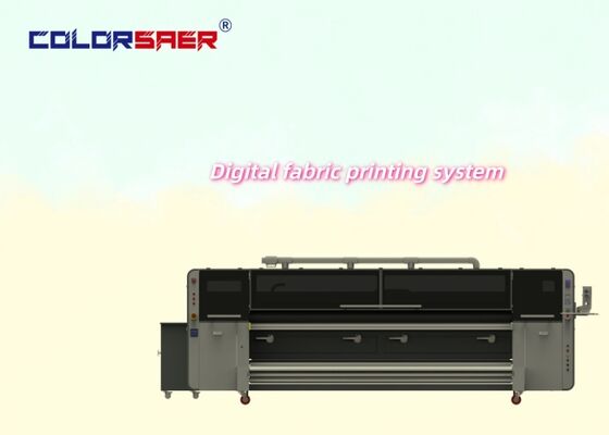 Cabezal de impresión SAER KJ4B-QL Impresora de sublimación con impresión roll-to-roll y ancho de 3200 mm para impresión textil y de banderas