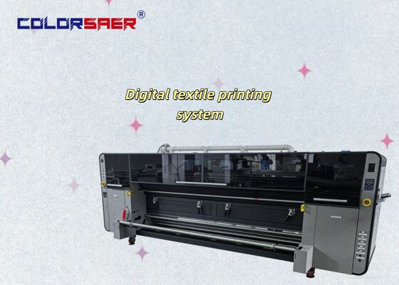 Industrial KJ48-QL Print Head Textile Printing System With Negtive Pressure System Roll To Roll Plotter