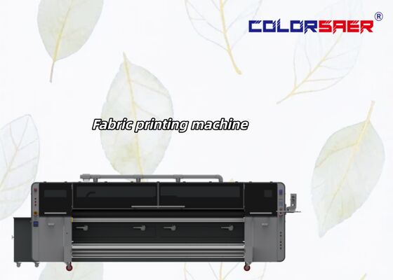 SAER Company Nuevo modelo CSR3200 Pro Máquina de impresión textil de gran formato con KJ4B-QL 4 piezas Cabezas para impresión por sublimación