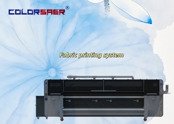Nuevo diseño SAER Dye Sublimation Printer 4 Color Tejidos Textiles Ropa Máquina para el poliéster y tejidos de algodón