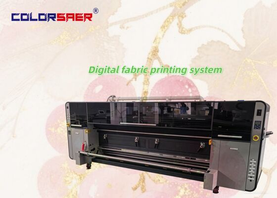 Nuevo diseño SAER Dye Sublimation Printer 4 Color Tejidos Textiles Ropa Máquina para el poliéster y tejidos de algodón