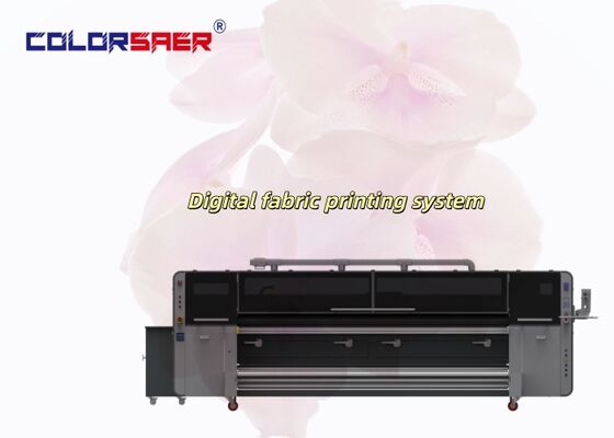 China Supplier Eco-friendly Inkjet Textile Printing System With 4 pcs & 8 pcs I3200 Print Head With Sulimation & Pigment ink