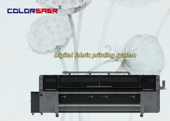 Sistema de impresión digital textil de gran formato SAER de alto rendimiento y precio de fábrica, modelo nuevo de 3200 mm