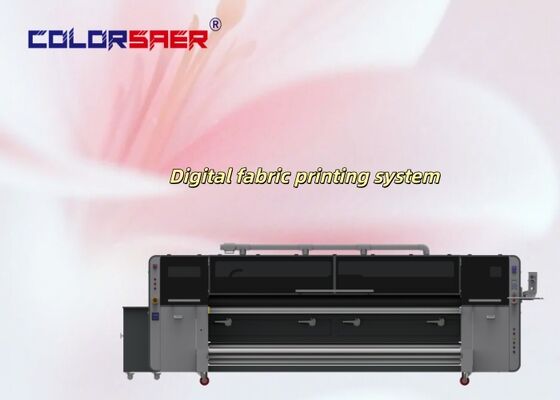 Sistema de Impresión Textil de Gran Formato i3200 Multicolor, Cabezal de Impresión de Tinta para Tela, Plotter de 3200mm