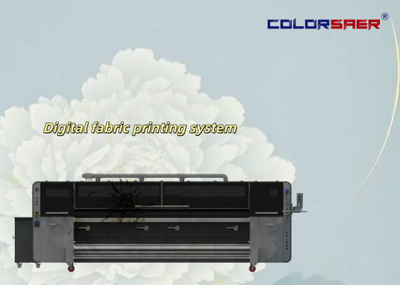 China Reliable Supplier SAER Best Sell Inkjet Fabric Printer with Far Infrared Heater All-in-one Plotter