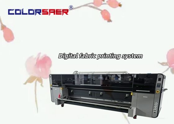 Impresora 2m y 3,2m Máquina de impresión textil digital Impresora de tejidos para materiales de algodón y poliéster