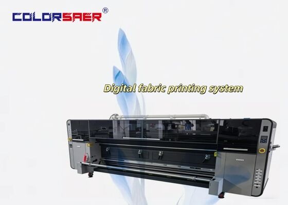 New model Inkjet Textile Printer with Far Infrared Heater All-in-one machine Fabric Printing System with Pigment & Sublimation Ink