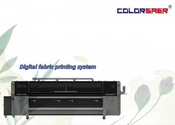 Impresora textil digital de gran formato de 126 pulgadas de grado industrial 4pcs KJ4B-QL para tejidos de algodón y poliéster