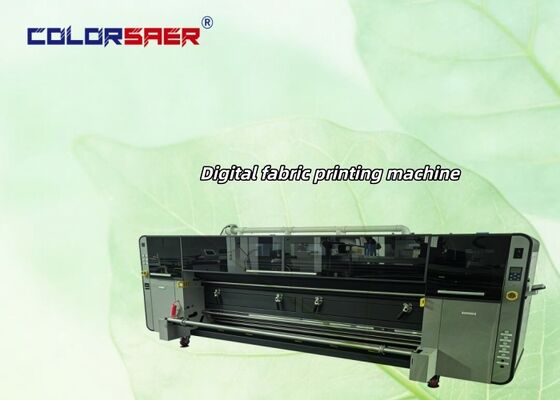 Impresora digital de rollo a rollo de alta resolución para telas con calentador infrarrojo lejano, máquina todo en uno para materiales de algodón y poliéster