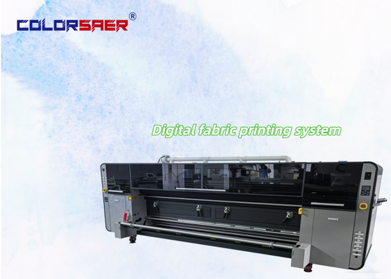 SAER 4 o 8 colores Impresora de tejidos digitales de rollo a rollo Impresora de tejidos modelo nuevo Imprimante textil con cabeza de impresión industrial de 4 pcs