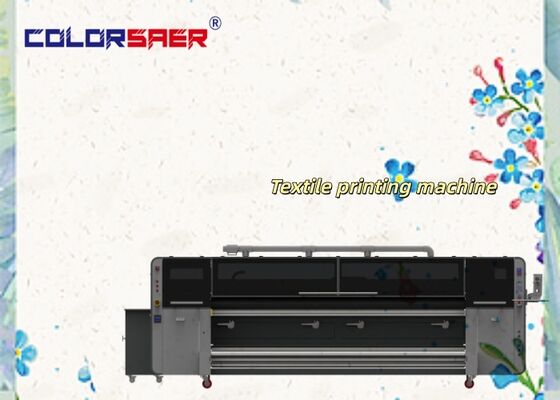 SAER CSR3200 Nuevo Modelo Impresora Textil de Inyección de Tinta Rollo a Rollo de Larga Vida Útil con Sistema de Unidad de Calentamiento para Tejido
