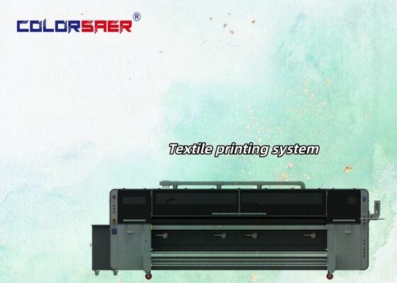 Máquina de impresión de tejidos de gran formato de venta caliente Impresora digital de inyección de tinta para algodón y poliéster textil