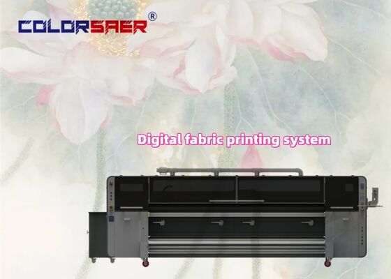 High DIP Textile Printing Machine Roll to Roll and Dirctly Out Fabric Printing System With Pigment & Sublimation Ink