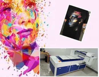 A3 dirigen a la impresora de la ropa del Dtg de la impresora de la camiseta del color del algodón 8