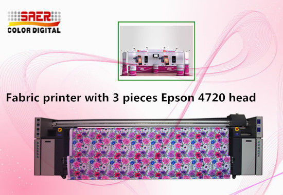 3 pedazos de Epson 4720 de la impresora de Digitaces de materia textil de la impresora principal para la tela
