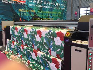 Rollo para rodar modo dual automático del color del equipo de impresión de materia textil de Digitaces CMYK