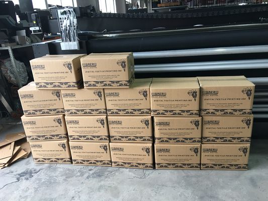 Las tintas de impresión de Digitaces de la sublimación de la ropa lavan resistente para el poste al aire libre interior