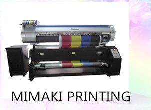La anchura máxima de los materiales de la impresora 1600m m de la materia textil de Digitaces Mimaki conecta con el ordenador