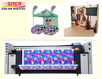 Resolución máxima grande dual del trazador 1440 DPI de la tela del formato de CMYK en campo del anuncio
