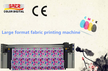Eficacia alta de la tinta de la fuente de la sublimación de la tela del color dual continuo del trazador CMYK