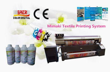 Impresora de la materia textil de 64 Digitaces Mimaki de la pulgada con la sublimación/la tinta del pigmento