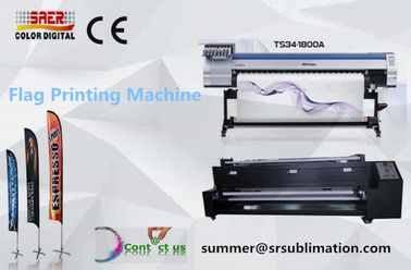 Alta precisión de CMYK Mimaki de la impresora automática dual de la materia textil con velocidad rápida de la impresión