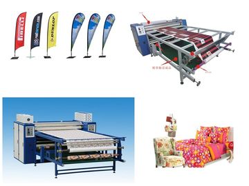 Máquina de la prensa del calor del rollo de la sublimación de Calander para la bandera/la cortina de la flexión