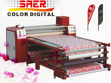 máquina rotatoria del calendario de la materia textil de la prensa del calor de 1600m m