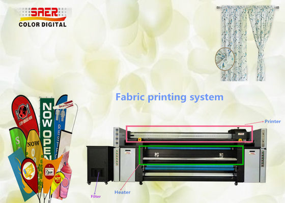 Impresora de Pigment Ink Cotton de la impresora de la cabeza de Digitaces Epson de la sublimación