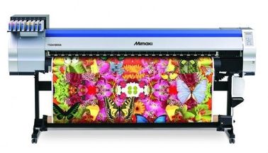 impresora de la materia textil de Mimaki de la bandera de la sublimación de 1800m m con color dual de la máquina CMYK del calentador