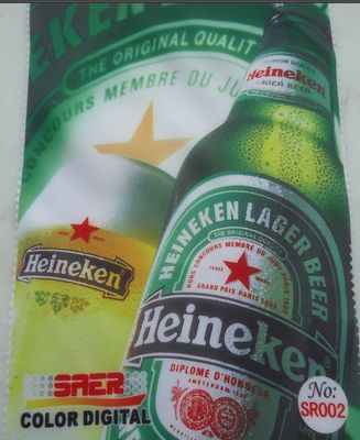 Dirija la tela de la impresión de Digitaces del satén de la sublimación de WhiteTextile del tinte para hacer la bandera