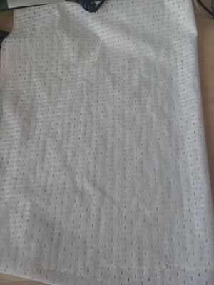 Tela blanca de la impresión de Digitaces para la ropa de la cortina con tinta de la sublimación del tinte