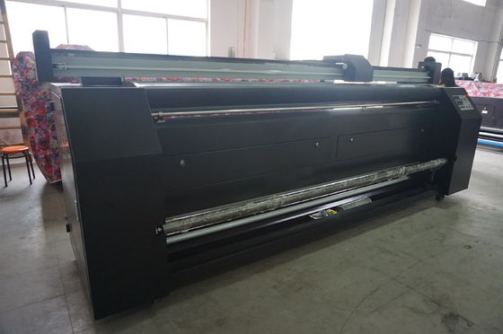 Trazador de la tela de la bandera de Digitaces del multicolor, impresora de chorro de tinta automática