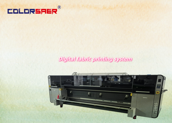 Sistema de impresión textil de inyección de tinta de rollo a rollo CSR3200 Plotter de tela con tinta de pigmento y sublimación