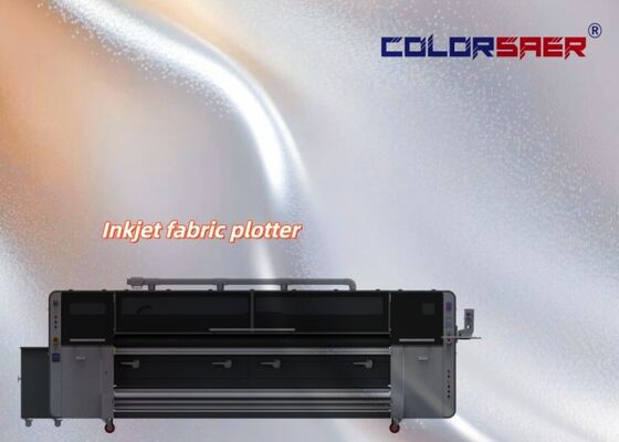 Máquina de impresión de tejidos multicolor SAER CSR3200 Sistema de impresión textil de gran formato para materiales de poliéster y algodón