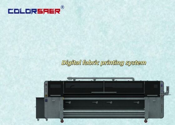 SAER COLOR Factory Price High DPI Digital Textile Printing System con 4 o 8 piezas de la cabeza de impresión I3200A1