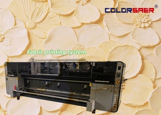 Máquina de sublimación de gran tamaño de alta productividad más impresora 4 o 8 impresoras textiles I3200A1 con tinta pigmentada y de sublimación