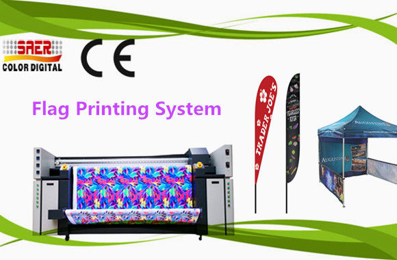 Impresora de chorro de tinta dual de la sublimación de la materia textil del tinte de CMYK Large Format 0