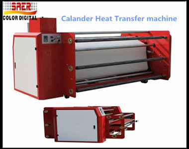 máquina del calendario de la materia textil del poder clasificado 40kw para la sublimación que imprime la velocidad del 150m/hora 0